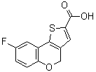 CAS 登录号：105799-81-3， 8-氟-4H-噻吩并[3,2-c]苯并吡喃-2-羧酸