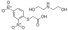 CAS#: 105892-21-5, Bis(2-hydroxyethyl)ammonium 2,4-dinitrophenylthioacetate