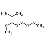 CAS#: 105939-71-7, 1-(Ethoxymethoxy)-1-Methoxy-2-Propanamine