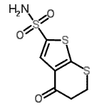 CAS#: 105951-31-3, 4-Oxo-5,6-Dihydro-4H-Thieno[2,3-b]Thiopyran-2-Sulfonamide