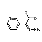 CAS#: 105997-34-0, (2Z)-Hydrazono(3-Pyridinyl)Acetic Acid