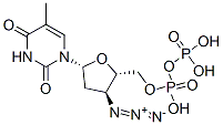 CAS#: 106060-89-3, [(2S,3S,5S)-3-Azido-5-(5-Methyl-2,4-Dioxopyrimidin-1-Yl)Oxolan-2-Yl]Methyl Phosphono Hydrogen Phosphate