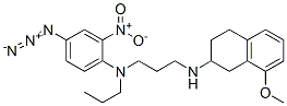 CAS 登录号:106073-66-9, N'-(4-叠氮基-2-硝基苯基)-N-(8-甲氧基-1,2,3,4-四氢萘-2-基)-N-丙基丙烷-1,3-二胺