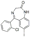 CAS#: 106077-19-4, 5-(2-Chlorophenyl)-1,3-Dihydro-7-(Iodo-125I)-2H-1,4-Benzodiazepin-2-One