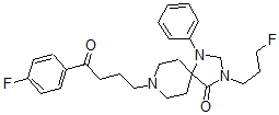 CAS#: 106114-44-7, 8-[4-(4-Fluorophenyl)-4-Oxobutyl]-3-(3-Fluoropropyl)-1-Phenyl-1,3,8-Triazaspiro[4.5]Decan-4-One