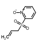 CAS 登录号：106181-87-7， 2-(烯丙基磺酰基)吡啶1-氧化物