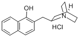 CAS 登录号：106200-16-2， 2-(1-铵双环[2.2.2]辛烷-7-基甲基)萘-1-醇氯化物