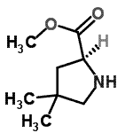 CAS#: 106230-19-7, Methyl (2S)-4,4-Dimethylpyrrolidine-2-Carboxylate
