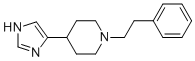 CAS 登录号：106243-49-6， 4-(1H-咪唑-5-基)-1-(2-苯基乙基)-哌啶