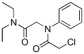 CAS 登录号：106321-35-1， 2-氯-N-(二乙基氨基甲酰甲基)-N-苯基-乙酰胺