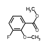 CAS#: 106428-04-0, Methyl 3-Fluoro-2-Methoxybenzoate