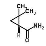 CAS#: 106462-18-4, (1R)-2,2-Dimethylcyclopropanecarboxamide