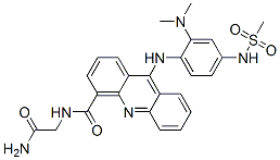 CAS 登录号：106521-52-2， N-(2-氨基-2-氧代乙基)-9-[(2-二甲基氨基-4-甲烷磺酰氨基苯基)氨基]吖啶-4-甲酰胺