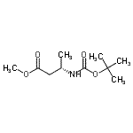 CAS#: 106539-14-4, Methyl (3S)-3-({[(2-Methyl-2-Propanyl)Oxy]Carbonyl}Amino)Butanoate