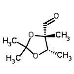CAS#: 106622-88-2, (4S,5S)-2,2,4,5-Tetramethyl-1,3-Dioxolane-4-Carbaldehyde