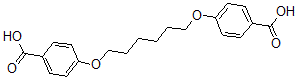 CAS 登录号：106680-96-0， 4-[6-(4-羧基苯氧基)己氧基]苯甲酸