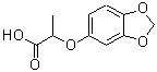 CAS 登录号：106690-34-0， 2-(1,3-苯并二氧戊环-5-基氧基)丙酸
