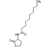 CAS 登录号：106983-36-2， N-(2-氧代四氢-3-呋喃基)癸烷酰胺