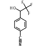 CAS 登录号：107018-37-1， 4-(2,2,2-三氟-1-羟基乙基)苯甲腈