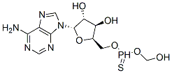 CAS#: 107133-74-4, (2S,3R,4S,5R)-2-(6-Aminopurin-9-Yl)-5-[(Hydroxy-Methoxyphosphinothioyl)Oxymethyl]Oxolane-3,4-Diol