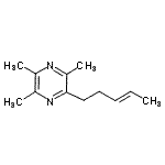 CAS#: 107209-24-5, 2,3,5-Trimethyl-6-[(3E)-3-Penten-1-Yl]Pyrazine