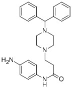 CAS#: 107314-44-3, N-(4-Aminophenyl)-3-[4-[Di(Phenyl)Methyl]Piperazin-1-Yl]Propanamide