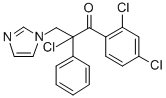 CAS 登录号:107316-26-7, 2-氯-1-(2,4-二氯苯基)-3-咪唑-1-基-2-苯基丙烷-1-酮盐酸盐