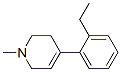 CAS 登录号：107316-68-7， 4-(2-乙基苯基)-1-甲基-3,6-二氢-2H-吡啶