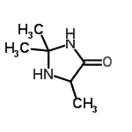CAS 登录号：107355-19-1， 2,2,5-三甲基-4-咪唑烷酮