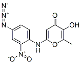 CAS 登录号：107376-17-0， (2R,3R,4S,5S,6R)-2-[(2R,3S,4R,5R)-6-[(4-叠氮基-2-硝基苯基)氨基]-4,5-二羟基-2-(羟基甲基)四氢吡喃-3-基]氧基-6-(羟基甲基)四氢吡喃-3,4,5-三醇