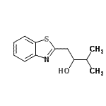 CAS 登录号：107401-57-0， 1-(1,3-苯并噻唑-2-基)-3-甲基-2-丁醇