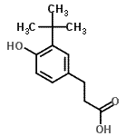 CAS 登录号：107551-67-7， 3-[4-羟基-3-(2-甲基-2-丙基)苯基]丙酸