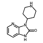 CAS 登录号：107618-03-1， 3-(4-哌啶基)-1,3-二氢-2H-咪唑并[4,5-b]吡啶-2-酮