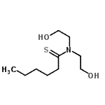 CAS#: 107716-72-3, N,N-Bis(2-Hydroxyethyl)Hexanethioamide