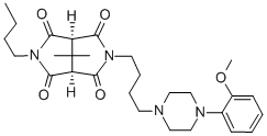 CAS#: 107736-98-1, 3-Butyl-7-[4-[4-(2-Methoxyphenyl)Piperazin-1-Yl]Butyl]-9,9-Dimethyl-3,7-Diazabicyclo[3.3.1]Nonane-2,4,6,8-Tetrone
