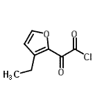 CAS#: 107747-88-6, (3-Ethyl-2-Furyl)(Oxo)Acetyl Chloride
