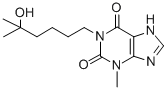 CAS#: 107767-55-5, 1-(5-Hydroxy-5-Methylhexyl)-3-Methyl-7H-Purine-2,6-Dione