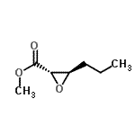 CAS 登录号：107796-99-6， 甲基(2S,3R)-3-丙基-2-环氧乙烷羧酸酯