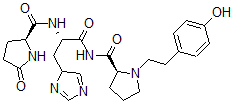 CAS#: 107810-10-6, (2S)-N-[(2S)-1-[[(2S)-1-[2-(4-Hydroxyphenyl)Ethyl]Pyrrolidine-2-Carbonyl]Amino]-3-(4H-Imidazol-4-Yl)-1-Oxopropan-2-Yl]-5-Oxopyrrolidine-2-Carboxamide