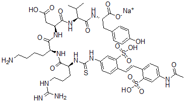 CAS 登录号：107878-40-0， 胸腺生成素五肽-二苯乙烯异硫氰酸酯