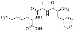 CAS 登录号：107889-42-9， (2S)-6-氨基-2-[[(2S)-2-[[(2S)-2-氨基-3-苯基丙酰基]氨基]丙酰]氨基]己酸