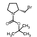 CAS 登录号：107971-05-1， 2-甲基-2-丙基(2R)-2-(溴甲基)-1-吡咯烷羧酸酯