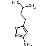 CAS#: 107978-58-5, 3-Methyl-5-(3-Methylbutyl)-1,2-Oxazole