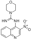 CAS#: 108001-60-1, N'-(3-Nitroquinolin-4-Yl)Morpholine-4-Carboximidamide