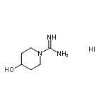 CAS#: 108001-76-9, 4-Hydroxy-1-Piperidinecarboximidamide Hydroiodide (1:1)