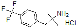 CAS#: 1081-78-3, 2-Methyl-1-[4-(Trifluoromethyl)Phenyl]Propan-2-Amine Hydrochloride