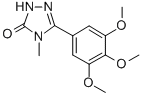 CAS#: 108132-87-2, 4-Methyl-5-(3,4,5-Trimethoxyphenyl)-2H-1,2,4-Triazol-3-One