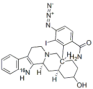 CAS 登录号：108206-16-2， 17-羟基-20-育亨宾-16-(N-(4-叠氮基-3-碘)苯基)甲酰胺