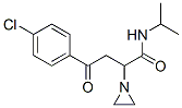 CAS 登录号：108260-28-2， 2-(氮丙啶-1-基)-4-(4-氯苯基)-4-氧代-N-丙-2-基丁酰胺