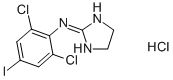 CAS 登录号：108294-53-7， N-(2,6-二氯-4-碘苯基)-4,5-二氢-1H-咪唑-2-胺